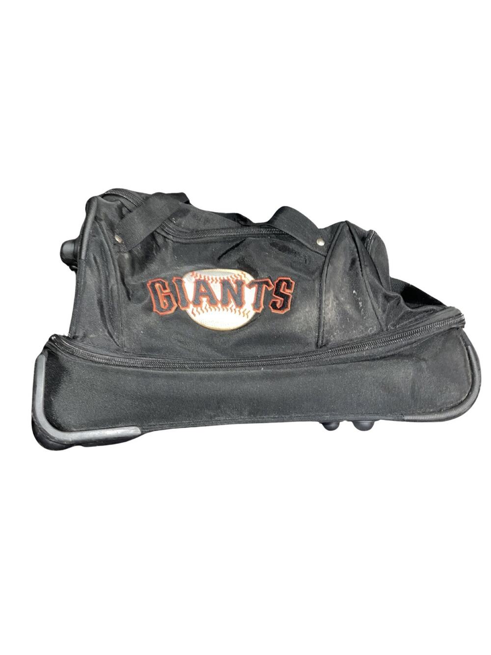 San Francisco Giants Rolling Duffel Bag Baseball Sports Travel Luggage